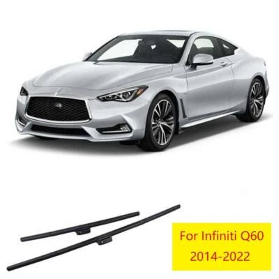 For Infiniti Q60 2 Door 2014-22 Genuine Set OEM Front Window Rain Snow Wiper 2X - Image 1 of 4