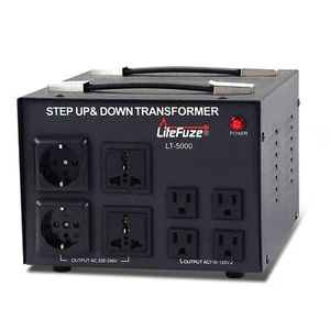 LT Series 5000 Watt Voltage Converter Transformer Step Up/Down - 110v to 220v... - Picture 1 of 9