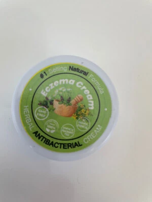 2PCS Eczema cream Psoriasis Organic Dermatitis Antifungal Treatment Itch Skin - Image 1 of 4