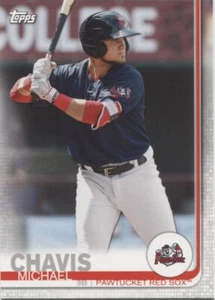 2019 Topps Pro DeBut MICHAEL CHAVIS Base Single - PAWTUCKET RED SOX - #75 - Picture 1 of 1