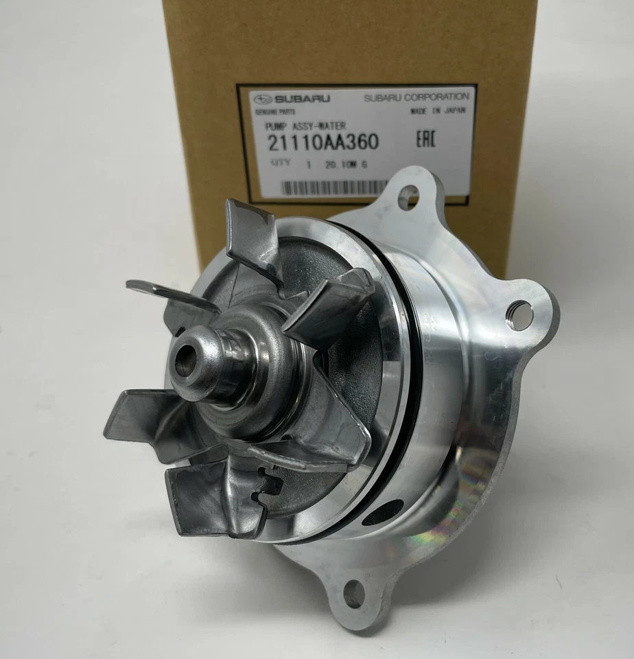 2001-2009 Subaru 3.0L-H6 Engine Water Pump Outback Legacy Tribeca 21110AA360 OEM - Image 1 of 1