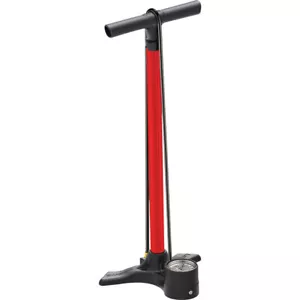 Lezyne Macro Floor Drive ABS-1 Floor Pump Red - Picture 1 of 2