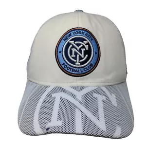 New York City Football Club Snapback Trucker Hat Multicolor OSFA Meshback Adidas - Picture 1 of 9