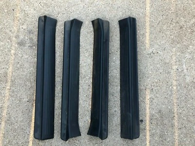 OEM 1991-1995 Honda Acura Legend KA7 4 puertas sedán alféizares tipo A negro jdm Foto 1 de 4