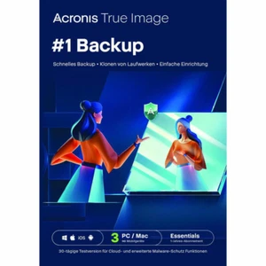 Acronis True Image Essentials| 3 PC/MAC | 1 Jahr | 🚀Key schell per eMail|ESD - Bild 1 von 5