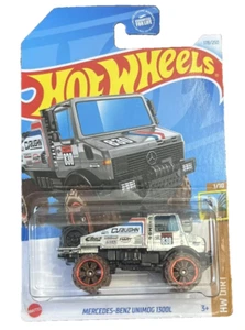 2024 HOT WHEELS ZAMAC MERCEDES BENZ UNIMOG 1300L CASE M BB13-1156 - Picture 1 of 2