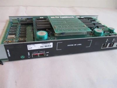 Comdial Phone System Card DXCPU-68K Rev. F w/ DXPSW-DLR Module Circuit Board  - Image 1 of 4