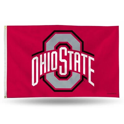Bandeira externa 3x5 - NCAA - Ohio State Buckeyes - Imagem 1 de 4