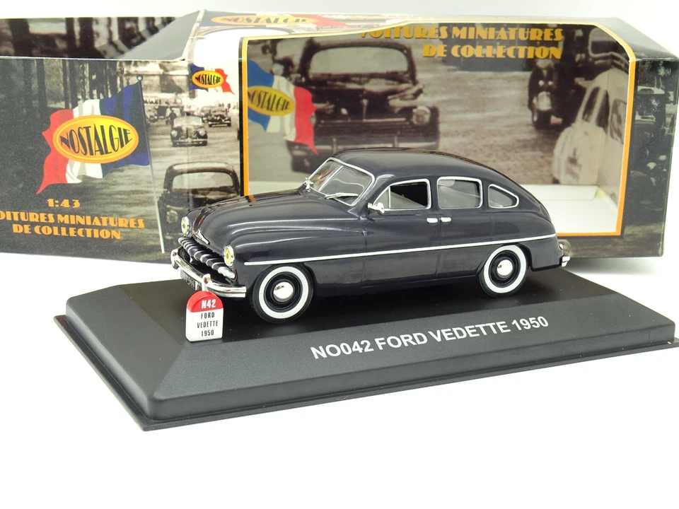Nostalgie 1/43 - Ford Vedette 1950 Blu - Immagine 1 di 1