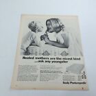 1965 Sealy Posturepedic Mattress Rested Mothers Print Ad 10.5" X 13.5"