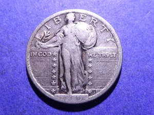 1919 Standing Liberty Quarter VF - Picture 1 of 2