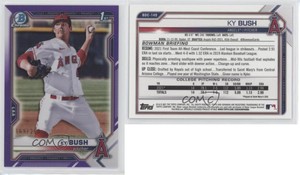 2021 Bowman Draft Chrome Purple Refractor /250 Ky Bush #BDC-149