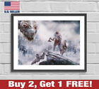 God of War Ragnarok Poster 18" x 24" Print Kratos Atreus Game Room Decor 1