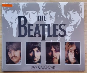 1997 BEATLES Calendar Awesome Photos Factory Sealed Dates Coincide With 2025 - Imagen 1 de 10