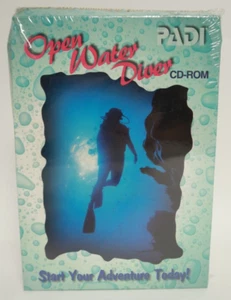 Open Water Diver PADI PC Computer Program Software CD-Rom Scuba Diving Authoware - Picture 1 of 7
