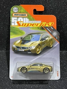 Matchbox~2019~Superfast 50th Anniversary~1969 BMW i8~New Old Stock~Goldlackierung - Bild 1 von 4