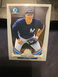 2014 BOWMAN CHROME TOP PROSPECTS #CTP39 AARON JUDGE ROOKIE CARD NEW YORK YANKEES