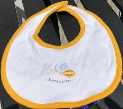 New Vintage 2001 Reversible Gymboree Flying A Kite Bib Unisex NWT - Image 1 of 4