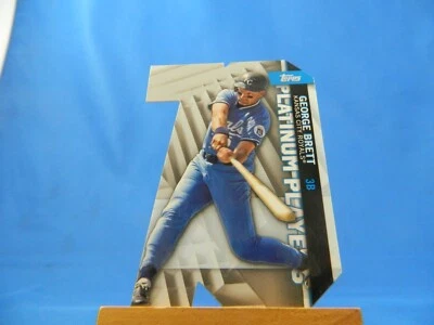 George Brett Topps 2021 Platinum Players Die Cut - Image 1 of 2