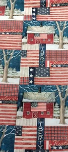 Susan Winget Fabric - 4th of July - Justice For All - 1 Yard - H-300-H - Picture 1 of 7