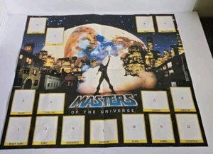 Póster adhesivo vintage 1987 raro MOTU Panini He Man Masters of the Universe - Imagen 1 de 8