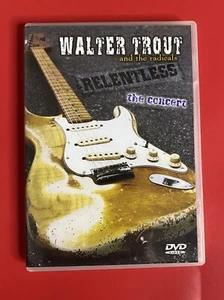 WALTER TROUT Relentless - Live Concert DVD - Blues Guitar Rock - Picture 1 of 3