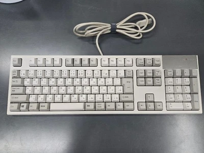 Topre Realforce R2S-JPV-IV Japanese 108-Key Wired White Keyboard USB - Image 1 of 4