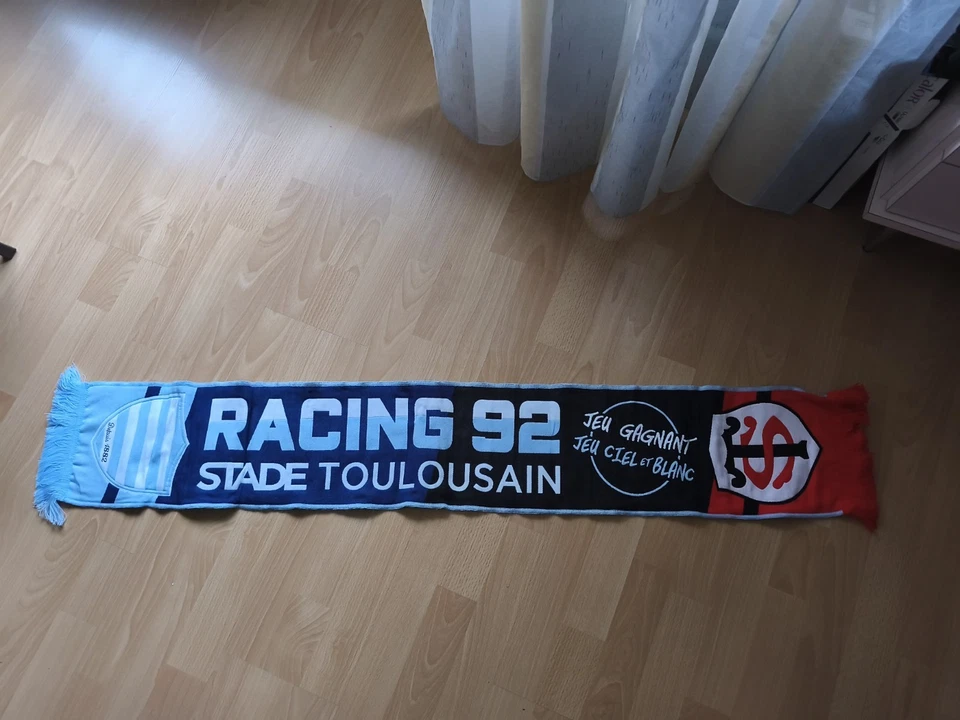 Écharpe Rugby Racing 92 Stade Toulousain - Photo 1/1
