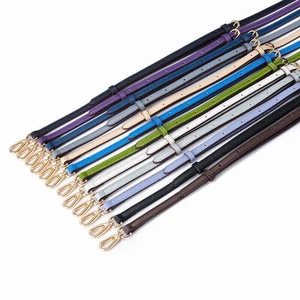 Bandolera de hombro de cuero Litchi de repuesto con correa ajustable - Imagen 1 de 20