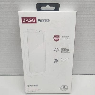 ZAGG Glass Elite Screen Protector for Samsung Galaxy S23+ Plus  Anti-Scratch - Image 1 of 4
