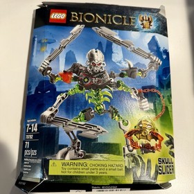 New LEGO 70792 Bionicle Skull Slicer Building Set Skull Army Series Deformed Box