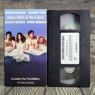 Bob & Carol & Ted & Alice (VHS, 1969) 60s Swingers Comedy Drama Natalie Wood VG - Image 1 of 4