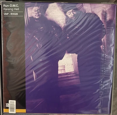 RUN DMC Raising Hell SEALED Exclusive 180 Gram LP Neon Green Vinyl VMP - Image 1 of 3