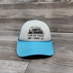  I Like Big Trucks And Cannot Lie Hat Cap Youth Kids Boys Adjustable Snapback - Picture 1 of 6