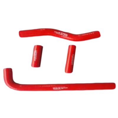 For 2001-2005 Yamaha YZ250F/2001-2006 WR250F Silicone Radiator Red Hose - Image 1 of 4