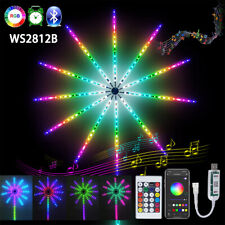 Smart Firework Led Lights Strip USB RGB Color Changing Tape App Christmas Decor