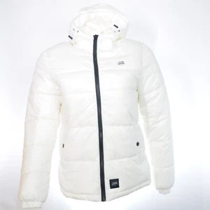 Chaqueta tampón brillante blanca con logotipo del 6 de junio - XL - Imagen 1 de 10