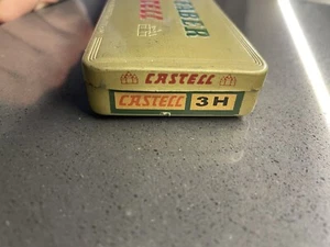 A.W. Faber Castell 12 Matite Vergini 9000 3H In Cofanetto Completo - Foto 1 di 5