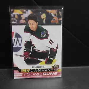 2022-23 UD YOUNG GUNS ROOKIE CANVAS SP C239 DYLAN GUENTHER COYOTES / UTAH - Picture 1 of 2