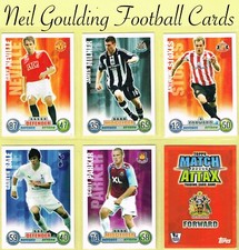 Topps MATCH ATTAX 2007-2008 ☆ PREMIER LEAGUE ☆ Football Cards - Clubs M to W