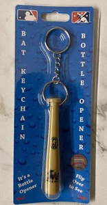 MLB Miami Marlins - Baseball Bat and Bottle Opener Keychain - NEW - Picture 1 of 4