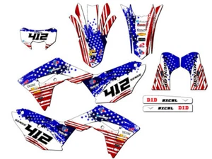 Kit de gráficos Senge 2021-2024 CRF 450 RL MERICA EE. UU. compatible con Honda - Imagen 1 de 10