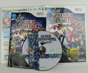 Nintendo Wii Game: Super Smash Bros With Manual A++ Condition Disc! - Picture 1 of 2