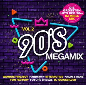 Various – 90's Megamix Vol. 2 - Electronic/Compilation/Mixed # 2 CD - NEU - OVP - Bild 1 von 1