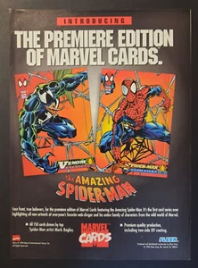 Tarjetas coleccionables Marvel Comics Amazing Spider-Man 1994 ~ anuncio impreso en revista - Imagen 1 de 1