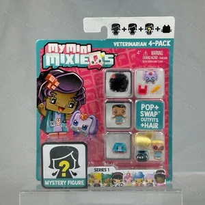 My Mini MixieQ's Veterinarian 4-Pack with Mystery Figure | Mattel 2016 - Bild 1 von 2