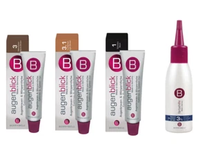 Berrywell Augenblick Eyebrow & Eyelash Hair Dye Trio Pack With 3% Developer - Picture 1 of 5