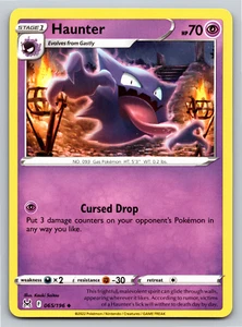 Haunter 065/196 Uncommon Lost Origin Pokemon Card - NM Near Mint - Picture 1 of 2