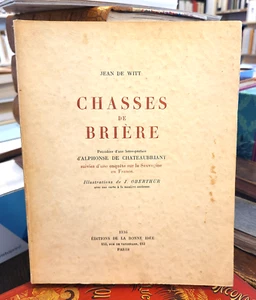 DE WITT (Jean) | Chasses de Brière | Ill. de J. Oberthür, 1936 - Bild 1 von 2