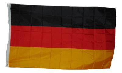 Bandeira civil alemã Alemanha 3 X 5 3x5 pés poliéster novo 2 ilhós - Imagem 1 de 2